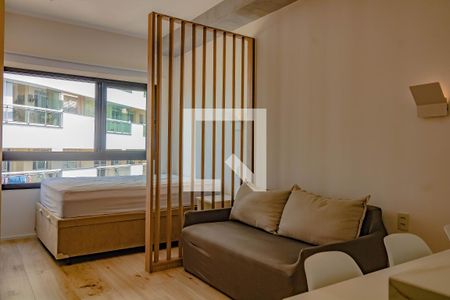 Sala/ Quarto de apartamento à venda com 1 quarto, 27m² em Mirandópolis, São Paulo