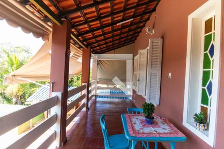 Varanda da Sala de casa à venda com 4 quartos, 360m² em Maravista, Niterói