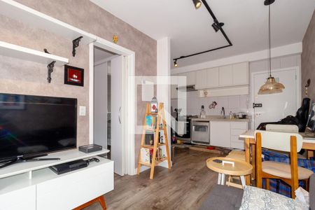 Apartamento à venda com 33m², 1 quarto e sem vaga Apartamento à venda com 33m², 1 quarto e sem vagaSala