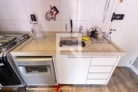 Apartamento à venda com 33m², 1 quarto e sem vaga Apartamento à venda com 33m², 1 quarto e sem vagaDetalhe - Cozinha