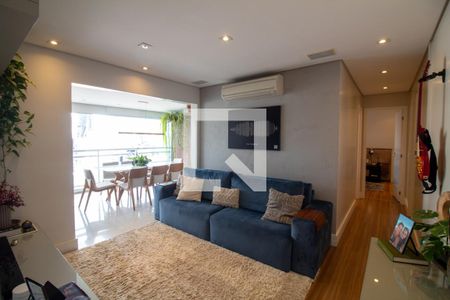 Sala de apartamento à venda com 2 quartos, 80m² em Cidade Monções, São Paulo