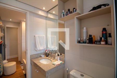Banheiro da Suíte 1 de apartamento à venda com 2 quartos, 80m² em Cidade Monções, São Paulo