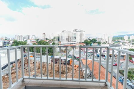 Varanda da Sala de apartamento para alugar com 1 quarto, 35m² em Jardim Paraíso, São Paulo