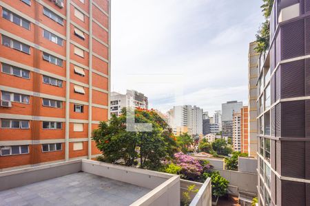 Vista da Varanda de apartamento para alugar com 1 quarto, 27m² em Pinheiros, São Paulo