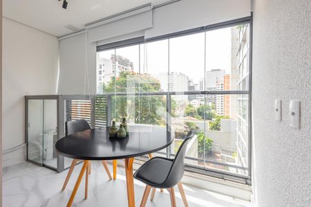 Varanda de apartamento para alugar com 1 quarto, 27m² em Pinheiros, São Paulo