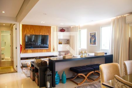 Sala de TV de apartamento para alugar com 1 quarto, 106m² em Cidade São Francisco, São Paulo