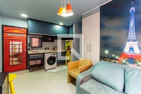 Apartamento para alugar com 29m², 1 quarto e 1 vaga Apartamento para alugar com 29m², 1 quarto e 1 vagaSala