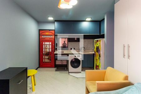 Apartamento para alugar com 29m², 1 quarto e 1 vaga Apartamento para alugar com 29m², 1 quarto e 1 vagaSala