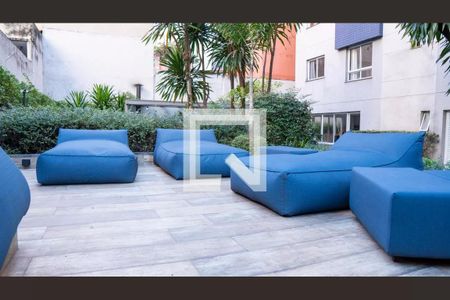 Apartamento para alugar com 29m², 1 quarto e 1 vaga Apartamento para alugar com 29m², 1 quarto e 1 vagaLounge