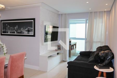 Sala de apartamento para alugar com 2 quartos, 65m² em Santa Maria, São Caetano do Sul