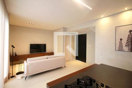 Sala de casa de condomínio à venda com 2 quartos, 87m² em Buritis, Belo Horizonte