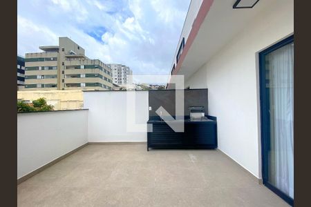 Varanda Gourmet de casa de condomínio à venda com 2 quartos, 87m² em Buritis, Belo Horizonte
