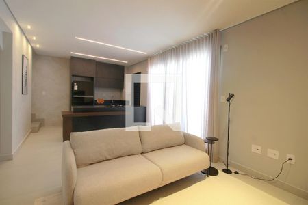 Sala de casa de condomínio à venda com 2 quartos, 87m² em Buritis, Belo Horizonte