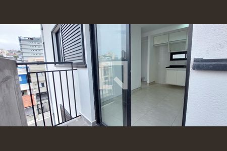 Varanda Sala de apartamento para alugar com 2 quartos, 49m² em Vila Valparaiso, Santo André