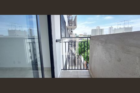 Varanda Sala de apartamento para alugar com 2 quartos, 49m² em Vila Valparaiso, Santo André