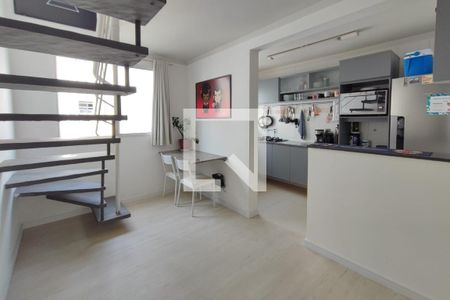 Sala de Estar e Jantar de apartamento à venda com 2 quartos, 102m² em Jardim Nova Europa, Campinas