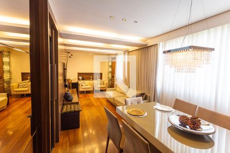 Sala de apartamento à venda com 3 quartos, 95m² em Sion, Belo Horizonte