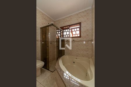 Banheiro da Suíte  de casa à venda com 4 quartos, 269m² em Jardim Santa Genebra, Campinas