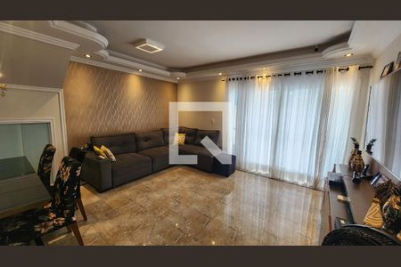 Sala de casa para alugar com 3 quartos, 91m² em Marapé, Santos