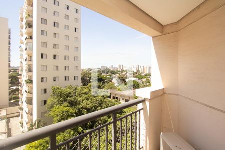 Varanda  de apartamento para alugar com 2 quartos, 56m² em Indianópolis, São Paulo