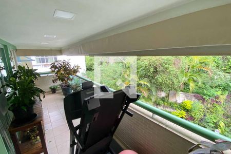 Varanda da Sala de apartamento à venda com 4 quartos, 287m² em Laranjeiras, Rio de Janeiro