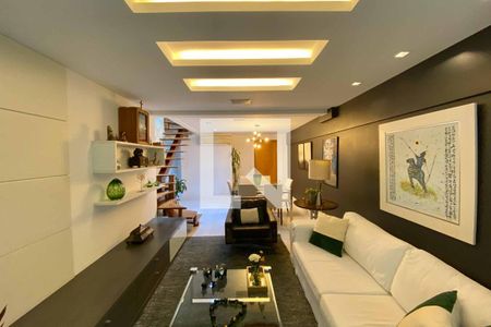 Sala de apartamento à venda com 4 quartos, 287m² em Laranjeiras, Rio de Janeiro