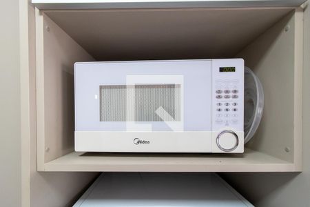 Studio para alugar com 30m², 1 quarto e sem vagaDetalhe da cozinha