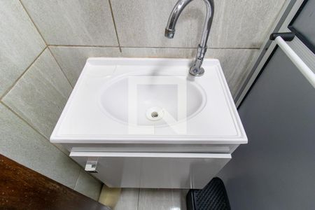 Studio para alugar com 30m², 1 quarto e sem vagaDetalhe do banheiro