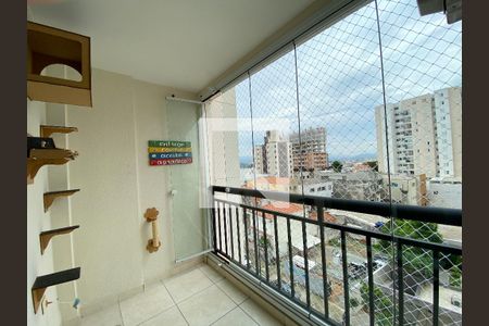 Varanda da Sala de apartamento para alugar com 2 quartos, 58m² em Vila Mazzei, São Paulo