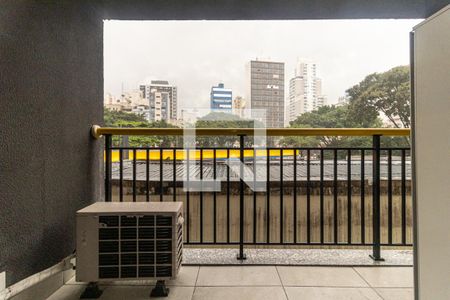 Varanda de apartamento à venda com 1 quarto, 38m² em Campos Elíseos, São Paulo