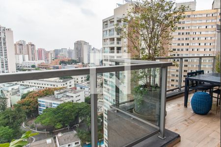 Varanda da sala de apartamento à venda com 2 quartos, 105m² em Vila Mariana, São Paulo