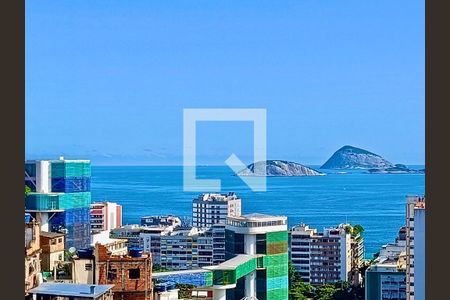 Sala vista de apartamento à venda com 2 quartos, 130m² em Ipanema, Rio de Janeiro