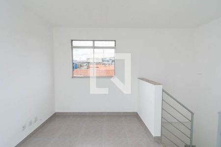 Sala da Cobertura de apartamento à venda com 2 quartos, 101m² em Vera Cruz, Contagem
