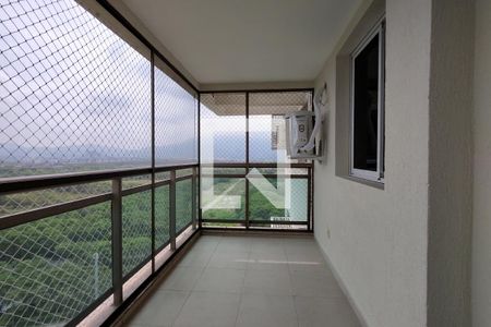 Varanda da Sala de apartamento para alugar com 4 quartos, 114m² em Jacarepaguá, Rio de Janeiro