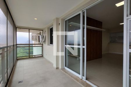 Varanda da Sala de apartamento para alugar com 4 quartos, 114m² em Jacarepaguá, Rio de Janeiro