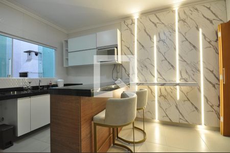 Sala/Cozinha de casa de condomínio à venda com 2 quartos, 70m² em Vila Ede, São Paulo