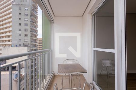 Varanda de kitnet/studio à venda com 1 quarto, 24m² em Bela Vista, São Paulo