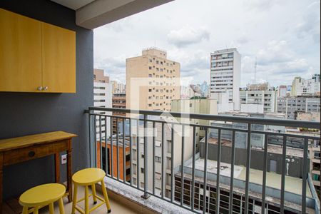 Studio para alugar com 28m², 1 quarto e sem vagaVaranda da Sala/Quarto