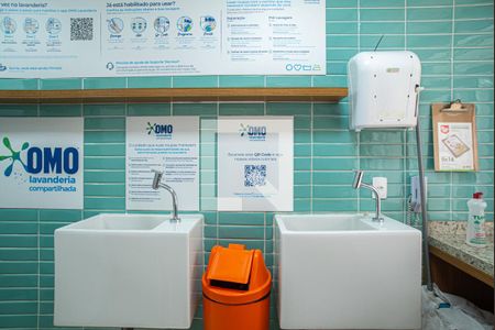 Studio para alugar com 28m², 1 quarto e sem vagaÁrea comum - Lavanderia