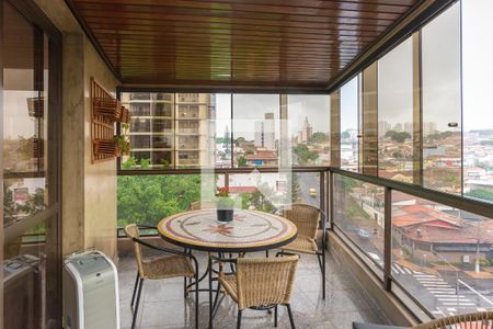 Sacada da Sala de apartamento para alugar com 4 quartos, 167m² em Jardim Proença, Campinas