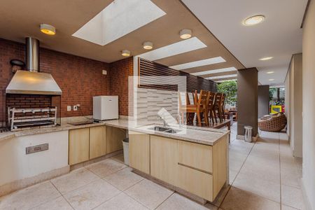 Apartamento para alugar com 34m², 1 quarto e 1 vagaChurrasqueira