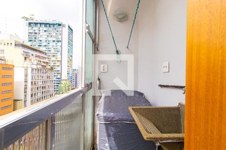 Apartamento à venda com 84m², 1 quarto e 1 vagaVaranda/Área de Serviço