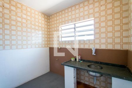 Cozinha de apartamento para alugar com 1 quarto, 35m² em Parque Industriario, Santo André