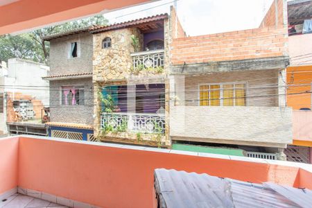 Varanda do quarto de casa à venda com 1 quarto, 234m² em Piraporinha, Diadema