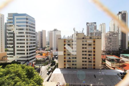 Vista da Sala de apartamento para alugar com 2 quartos, 57m² em Vila Olímpia, São Paulo