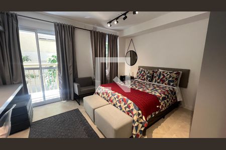 Studio para alugar com 25m², 1 quarto e sem vagaQuarto