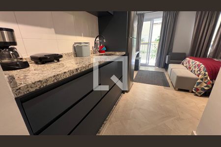 Studio para alugar com 25m², 1 quarto e sem vagaCozinha