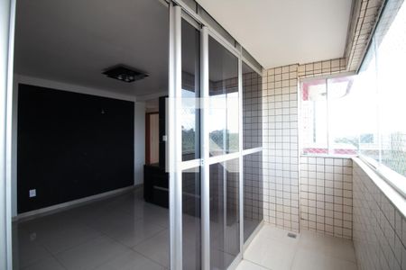 Varanda da Sala de apartamento para alugar com 3 quartos, 93m² em Castelo, Belo Horizonte