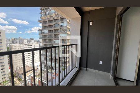 Studio para alugar com 27m², 1 quarto e sem vaga Studio para alugar com 27m², 1 quarto e sem vagaSacada