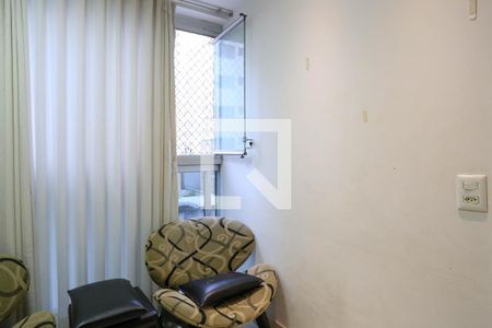 Varanda da Sala de apartamento à venda com 3 quartos, 87m² em Lourdes, Belo Horizonte